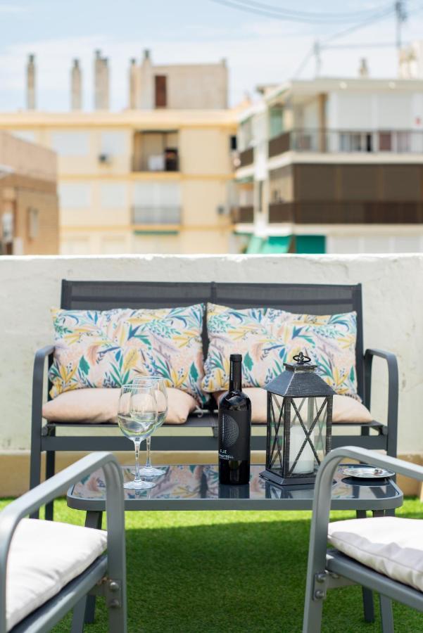 Apartamento Ático en 1ª línea con impresionantes vistas al mar El Campello Exterior foto