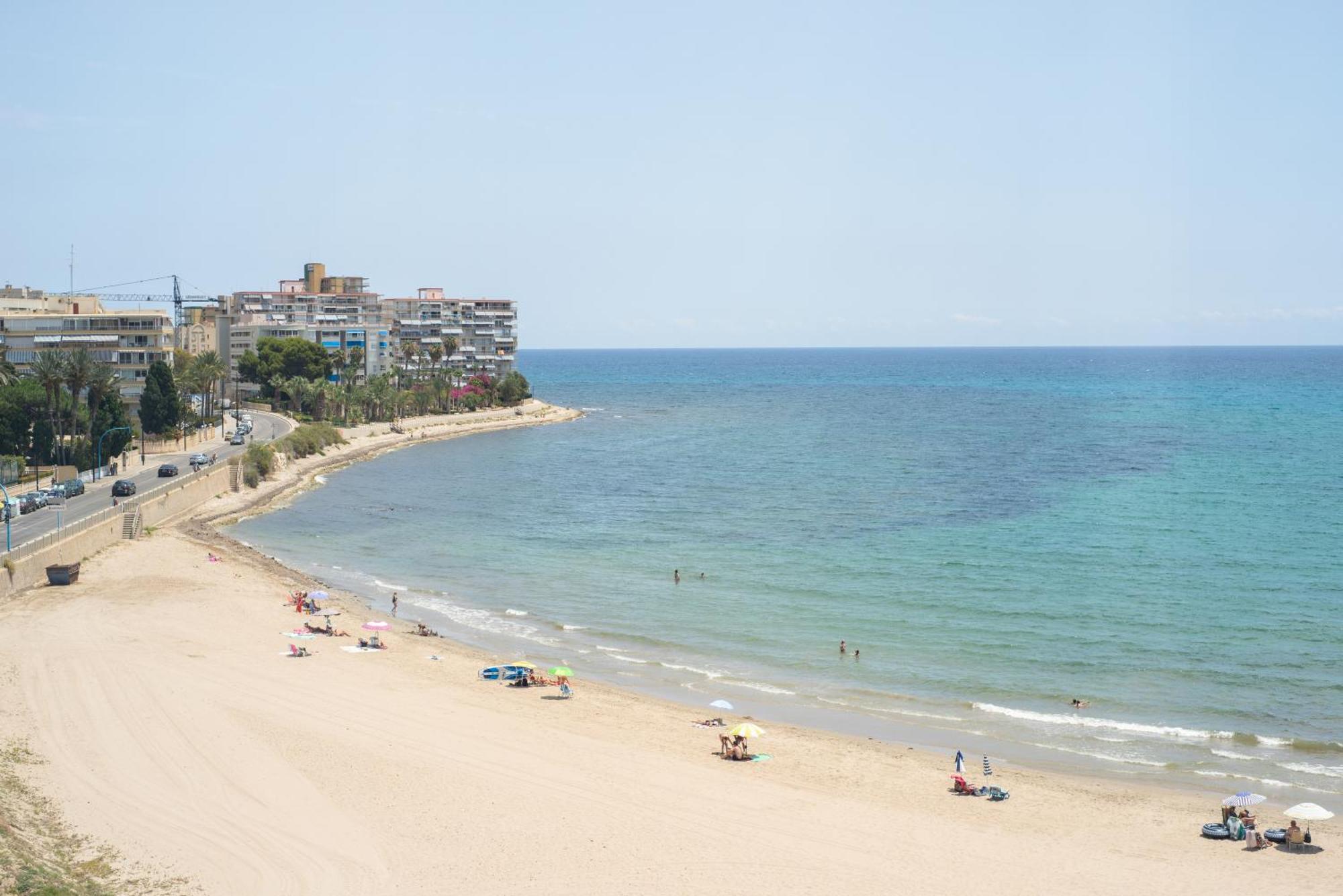 Apartamento Ático en 1ª línea con impresionantes vistas al mar El Campello Exterior foto