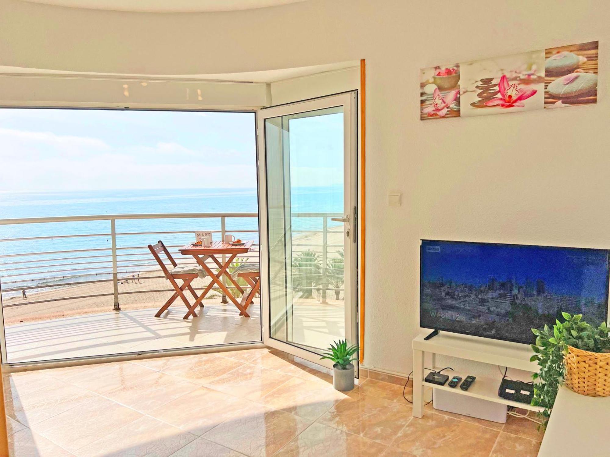 Apartamento Ático en 1ª línea con impresionantes vistas al mar El Campello Exterior foto